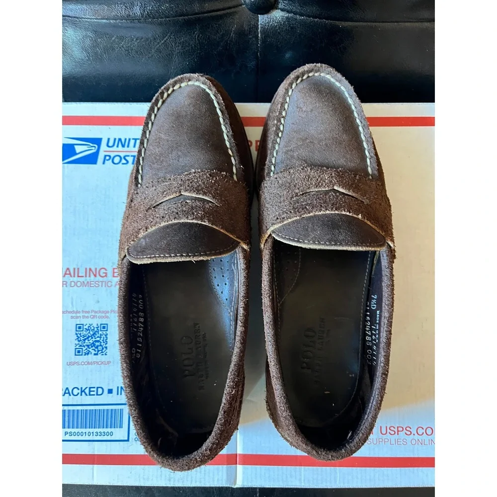Polo Ralph Lauren vintage suede
